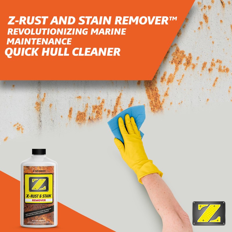 Z-Tuff Z-Rust And Stain Remover, Quart
