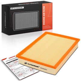 A-Premium Engine Air Filter Compatible with Volvo 244 1985, 245 1985, 740 1985-1992, 745 1985, 760 1983-1990, 780 1989-1991, 940 1991-1992, 2.1L 2.3L 2.4L