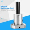 16mm Bearing Steel Flanged Ball Screw with Ball Nut For