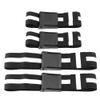 POENVFPO Occlusion Bands, 4 Pack (2 Bicep Bands, 2 Leg