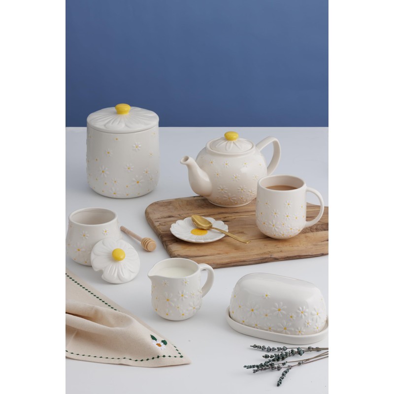 Price & Kensington Daisy Milk Jug | 275ml Ceramic Milk