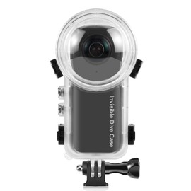 PULUZ Insta360 X3 Diving Case Waterproof Case for Insta360 X3 Underwater Housing Case for Insta360 X3 Diving Case for Insta360 X3 Dust-proof/Pressure/Anti-Fog/Drop-Proof, Easy Installation, Ideal for