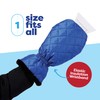 SCRUBIT Ice Scraper with Glove - Car Windshield Scraper for