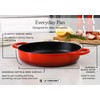 Le Creuset Signature Cast Iron Everyday Pan, 11", Licorice