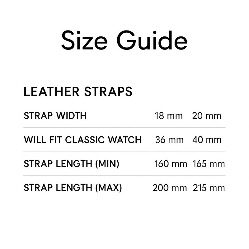 Daniel Wellington Sheffield Classic Italian Leather Watch Strap, black, Strap.
