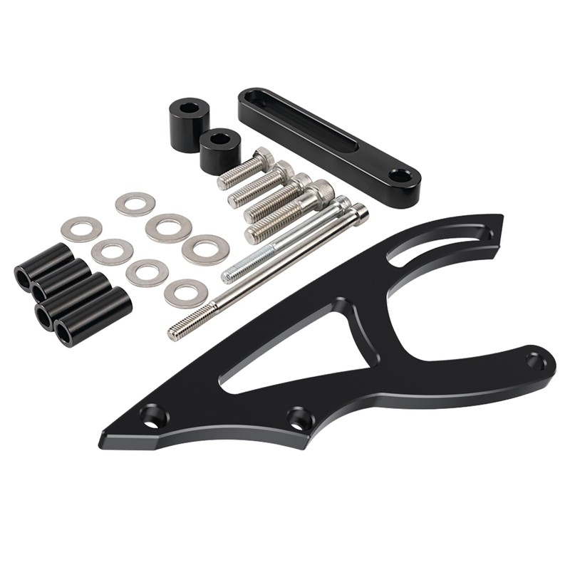 Bevinsee Power Steering Pump Mounting Bracket Compatible with Ford Small