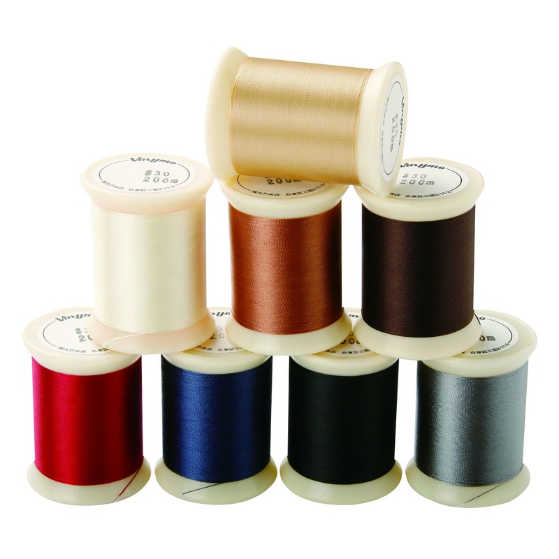 クラフト社 ミシン糸 ビニモ No.30 200m グレー 8626-10