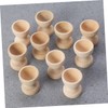 LIFKOME Pack of 24 Wooden Egg Holders Egg Cups Egg