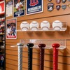 SINNNBLE Acrylic Baseball Bat Holder and Baseball Display Wall Mount