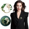 BORFUE Lily Of The Valley Brooch Gifts Lily Brooches for