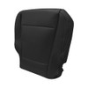 Lskioer Front Driver Side Bottom Perforated Leather Seat Cover Black