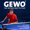 GEWO Single Case Master - Robust Table Tennis Bat Cover