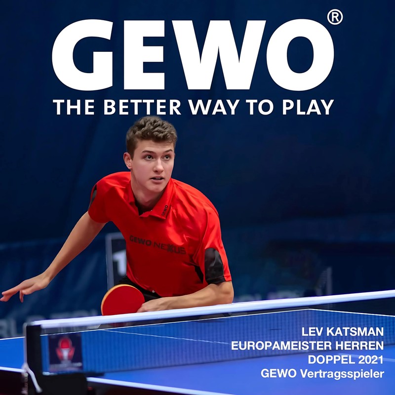 GEWO Single Case Master - Robust Table Tennis Bat Cover