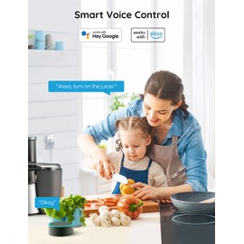 Govee Dual Smart Plug 2 Pack, 15A WiFi Bluetooth Outlet, Work with Alexa and Google Assistant, 2-in-1 Compact Design, Govee Home App Control Remotely with No Hub Required, Timer, FCC and ETL Certified