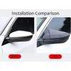 FUZIDDN Side Mirror Covers Replacement for Toyota Camry 2018-2025, OEM-Style