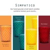 Simpatico No. 17 Fern Hobnail Candle, Crisp Mayapple with Fresh