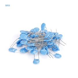 50PCS 1000V 1KV High Voltage Disc Ceramic Capacitors 0.1uF (100nF) Capacity 104M Assortment Kit