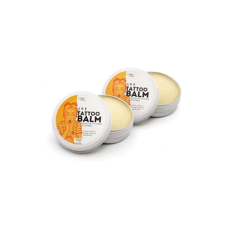 Pack Tatto Balm Balsamo para Tatuajes con 2 piezas de