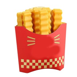 Food Clips Bag Sealing Clips, Fresh Keeping Clamp Sealer, Plastic Chip Clips for Food Packages, Cute French Fries Shaped Bag Clips to Seal Opened Food Packages