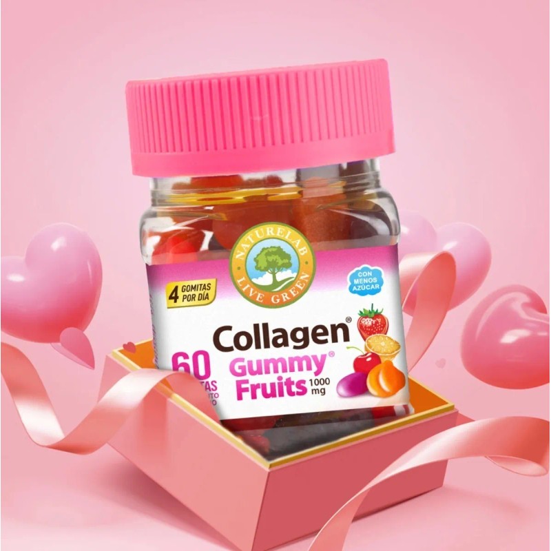 Gomitas De Colágeno Para Piel Pelo Y Uñas 60 Unidades