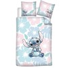 Stitch Flowers Children's Reversible Duvet Cover 135 x 200 cm