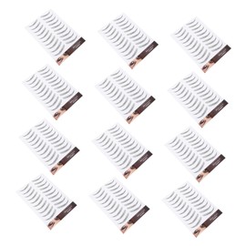 Healeved 3sets Eyebrow Stickers Shaping Sticker Brow Tint Brow Brow Stencil Eyebrow Stencil Eyebrow Transfer Stickers 12sheets*3