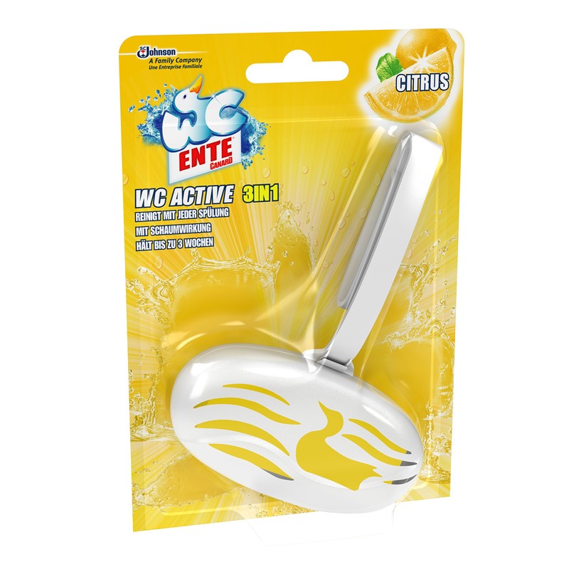 Toilet Duck Active 3in1 Original Citrus Pack of 6 x