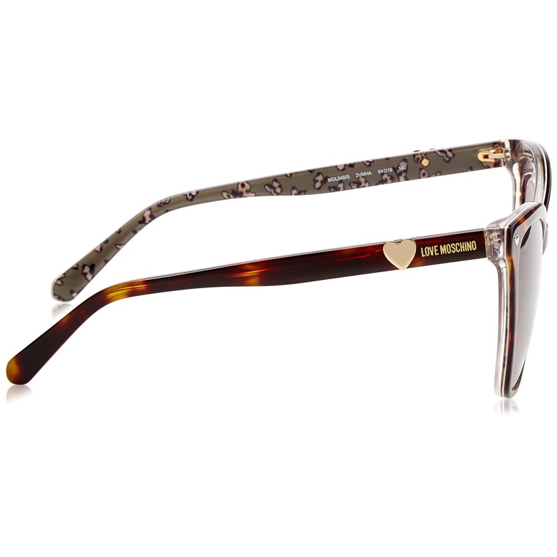 Moschino Love Mol045/s Sunglasses, 2VM/HA HVNA Pattern, 54