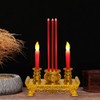 Beaupretty Led Decor Led Electronic Incense Burner Stick Buddhist Candle