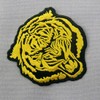 ZEGIN The Roaring Golden Tiger Embroidered Badge Patch Iron or
