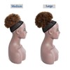 YAMEL Afro Puff Drawstring Ponytail Medium Bun Extensions Light Chestnut