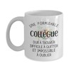 MIPOMALL Une Formidable collegue, Cadeau preferee collegues, Tasse Travail, cadeaux