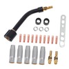 WOONEKY Upgrade Your Welding 24pcs Mig Welder Kit 0.8mm Tip