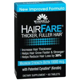 Windmill MULTIVITITAMIN HAIR FARE CAPSULE 60CT WINDMILL