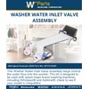 Whirlpool W11513255 Genuine OEM Washer Water Inlet Valve Assembly Replacement