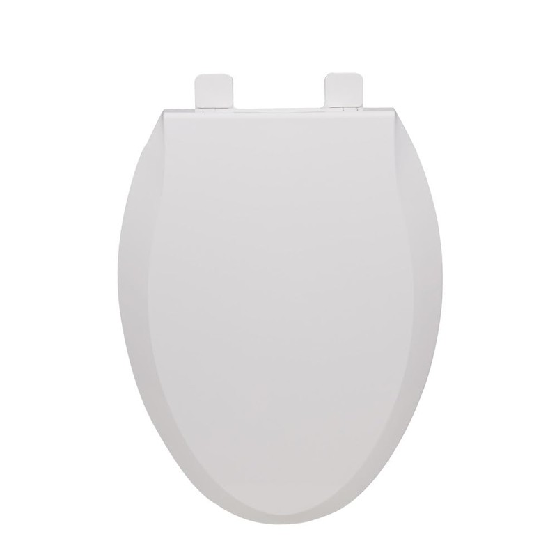 Sorelle Elongated Family Toilet Seat in Glossy White, Soft Close