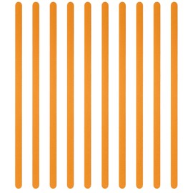 PATIKIL 6 x 0.2 x 0.06 Inch Anodized Aluminum Bracelet Blanks 10Pcs Metal Stamping Engraving Blanks for Cuff Bracelet Jewelry Making DIY Crafts, Gold