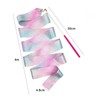 LIZIXUAN 2p shiny 150inch gymnastics ribbon rainbow streamers dance ribbon