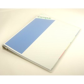 コクヨ(KOKUYO) ルーズリーフ バインダー キャンパス A4 30穴 最大100枚 青 ル-152B