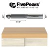 FivePears Flush Trim Router Bits 1/2 Inch Shank, 1-1/2 Inch