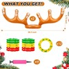Pack of 2 Party Gadgets Inflatable Reindeer Antlers Game, Christmas