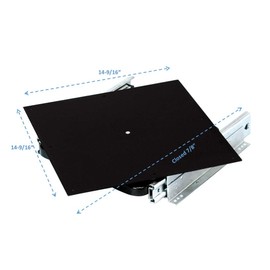 TV Pullout - 300 lbs. Heavy Duty - Full Extension TV Pull Out for Old CRT StyleTVs