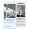 Metal Kitchen Faucet Head Replacement - with 15 Adapters, Low-Lead