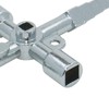 AIYIBEN 4 Way Multifunction Key with Drilling Moment Transition Key,