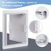 Donext Access Plumbing Panel for Drywall Ceiling, 6x9 in Plastic