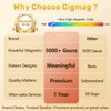 Cigmag Copper Bracelet for Men, with Powerful 9X 5000 Gauss