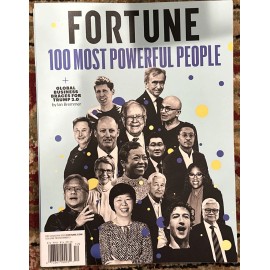 Fortune Magazine December January 2025 100 Most Powerful People