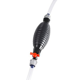 Portable High Flow Siphon Hand Pump,Manual Car Fuel Transfer Pump for Gas,Gasoline,Petrol,Diesel,Oil and Liquid, Water pump for fish tank,2M PVC Hose