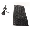 USB Wired Keyboard 78 Keys Ultra Thin Mini Portable Anti