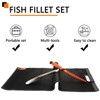 AFEISOL 32 Inch Non Slip Fish Fillet Mat Heavy Duty